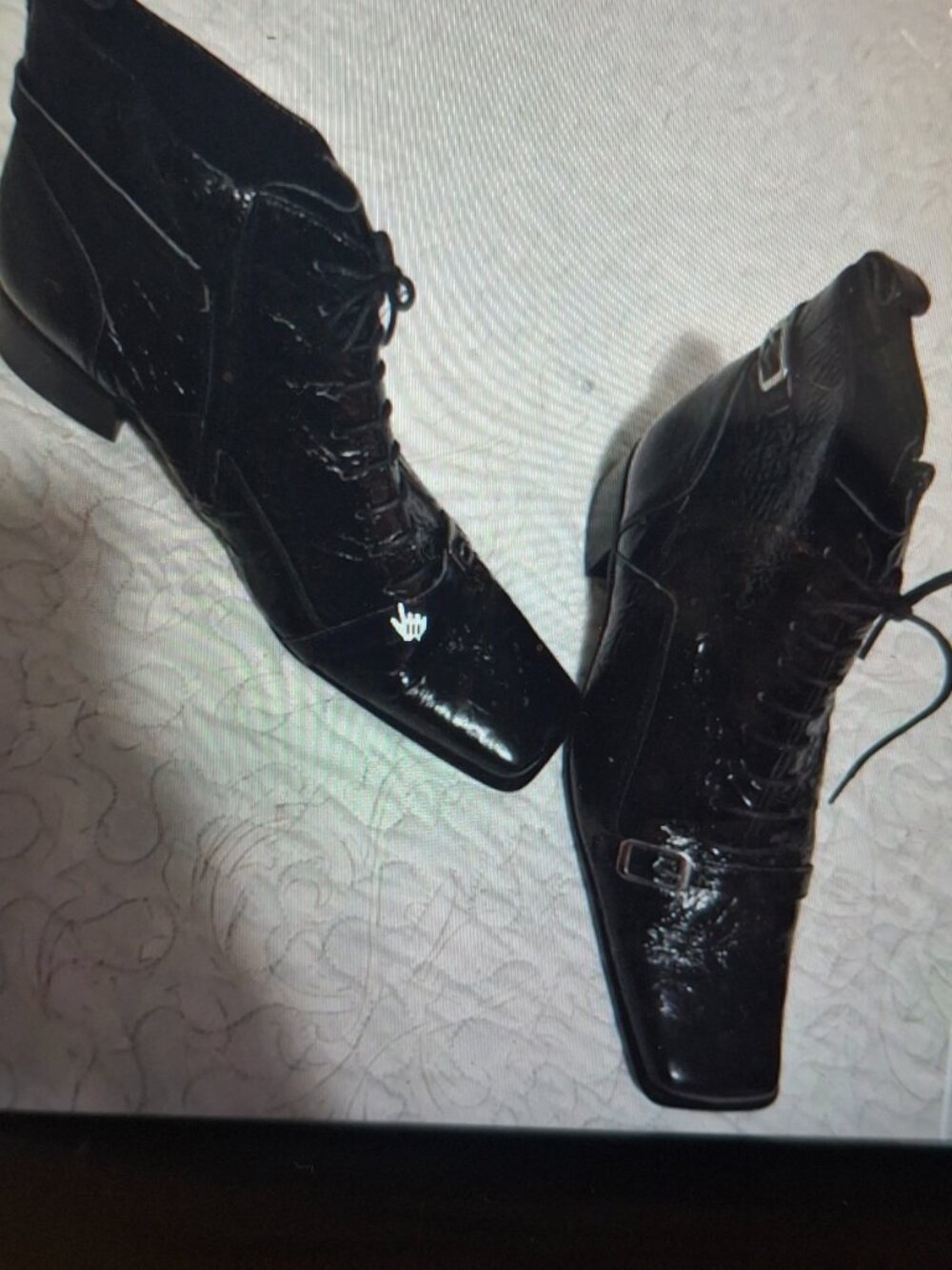 Botas De Cuero Leather Ankle Boots